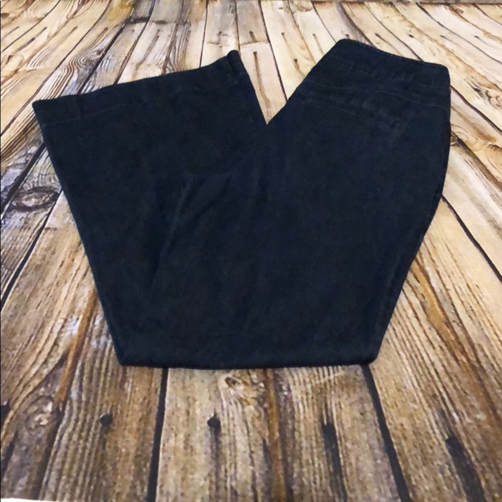 Kenneth Cole Reaction flare denim trousers size 8